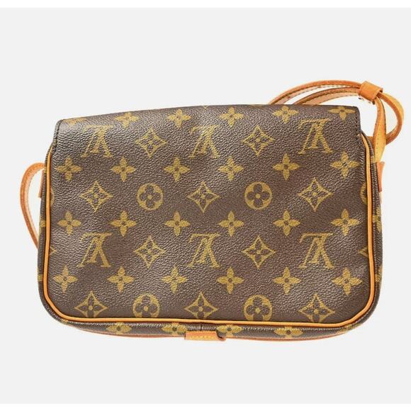 Louis Vuitton Saint Germain 24 LV Monogram Brown Tan Shoulder Crossbody Bag - Picture 3 of 16